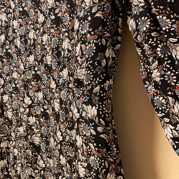 Loft Long Sleeved Midi Dress - Picture 6 of 9